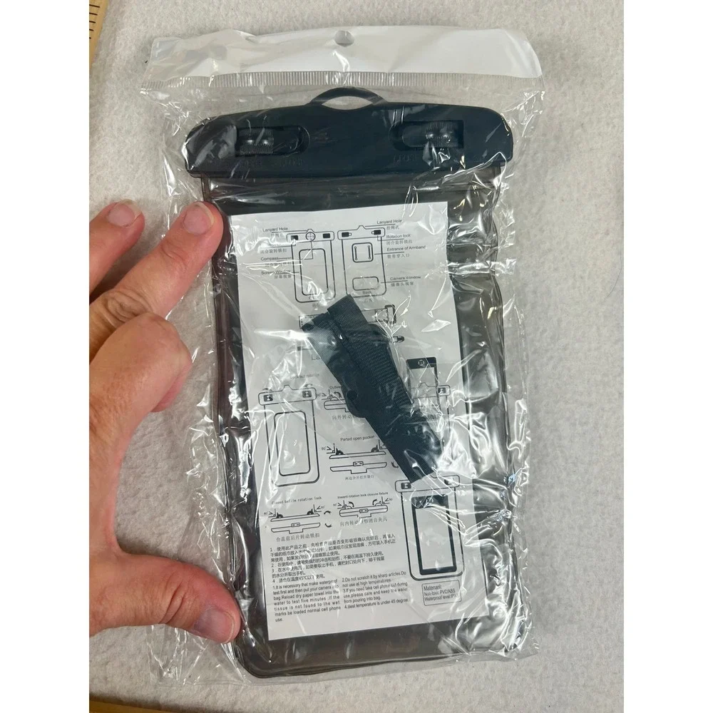 Nulapa Waterproof Dry Bag Set Unisex OS Black Lightweight